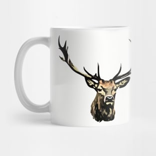 Red deer (Cervus elaphus) Mug